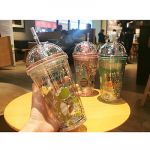 CỐC NƯỚC KIM TUYẾN CÓ ỐNG HÚT