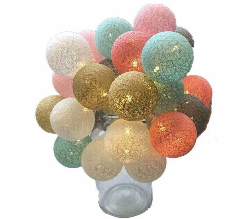 DÂY ĐÈN COTTON BALL