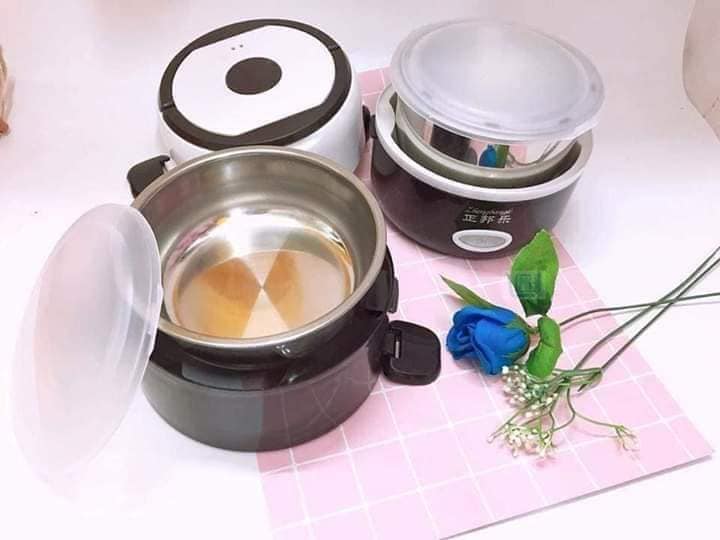 CẶP LÒNG 3 TẦNG Ủ NHIỆT CẮM ĐIỆN