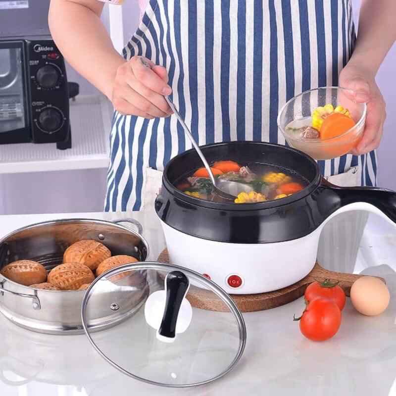 nồi nấu hấp mini