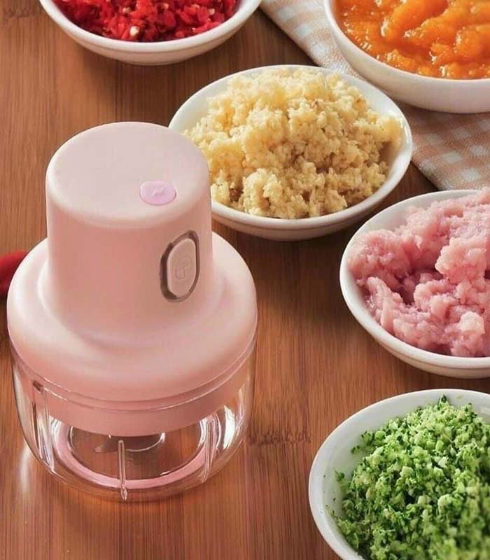 máy xay hành tỏi sạc pin