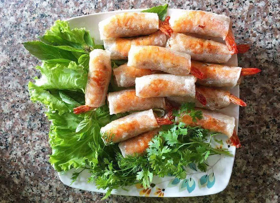 nem chả ram tôm tại hà nội