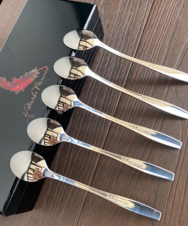 HỘP THÌA SINH TỐ INOX ĐỨC CAO CẤP