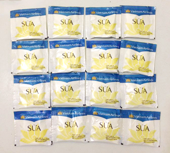 GÓI SỮA BỘT PHA CAFE VIETNAM AIRLINES