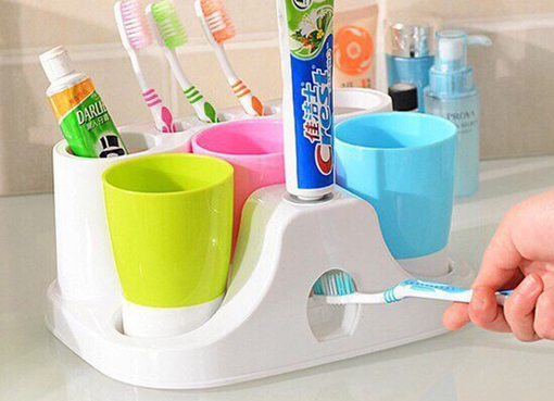 BỘ ĐỂ BÀN CHẢI KEM ĐÁNH RĂNG