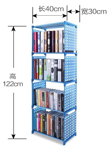 KỆ ĐỂ SÁCH BẰNG NHỰA LẮP GHÉP