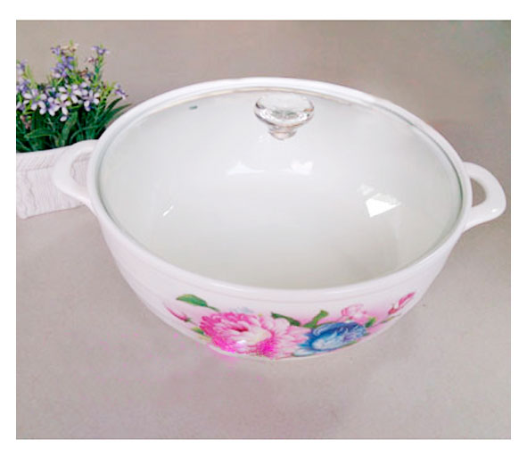 TÔ SỨ ĐỰNG CANH NẮP ĐẬY BẰNG KÍNH