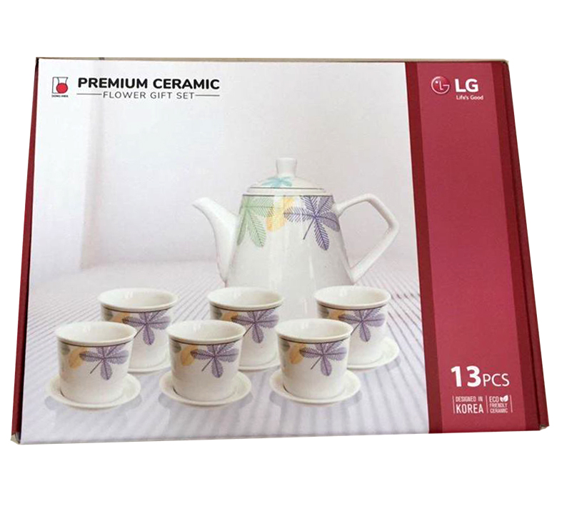 ẤM CHÉN PHA CHÈ BẰNG SỨ